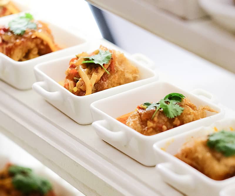 italiensk buffet til bryllup